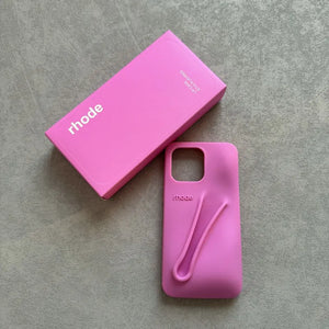 Funda para iPhone con soporte portátil para brillo de labios 👄💄