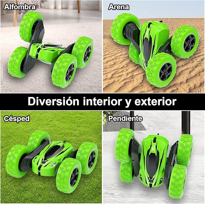 Coche acrobático para niños 👦🏎️