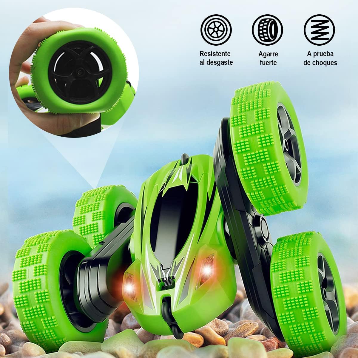 Coche acrobático para niños 👦🏎️
