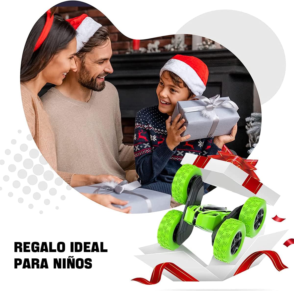 Coche acrobático para niños 👦🏎️